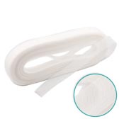 Kemény lószőr szalag 4 cm széles - CLEAR (Színtelen)